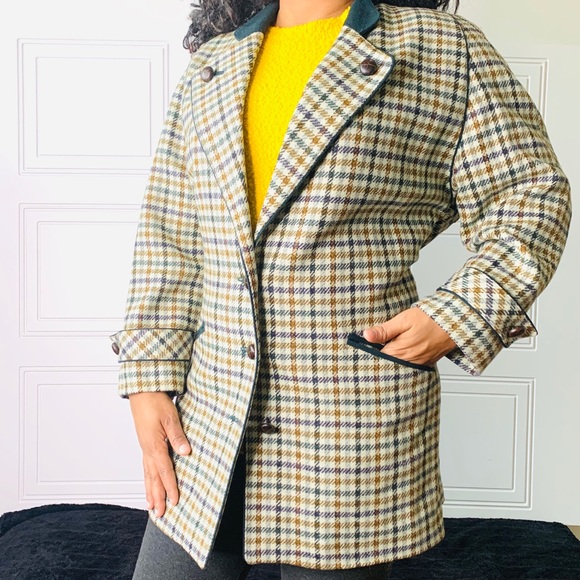 🌱⭐️WENGER Warm thick Oversize wool blazer ⭐️🌱 - Picture 3 of 8